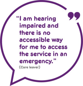 Quote about disability stigma